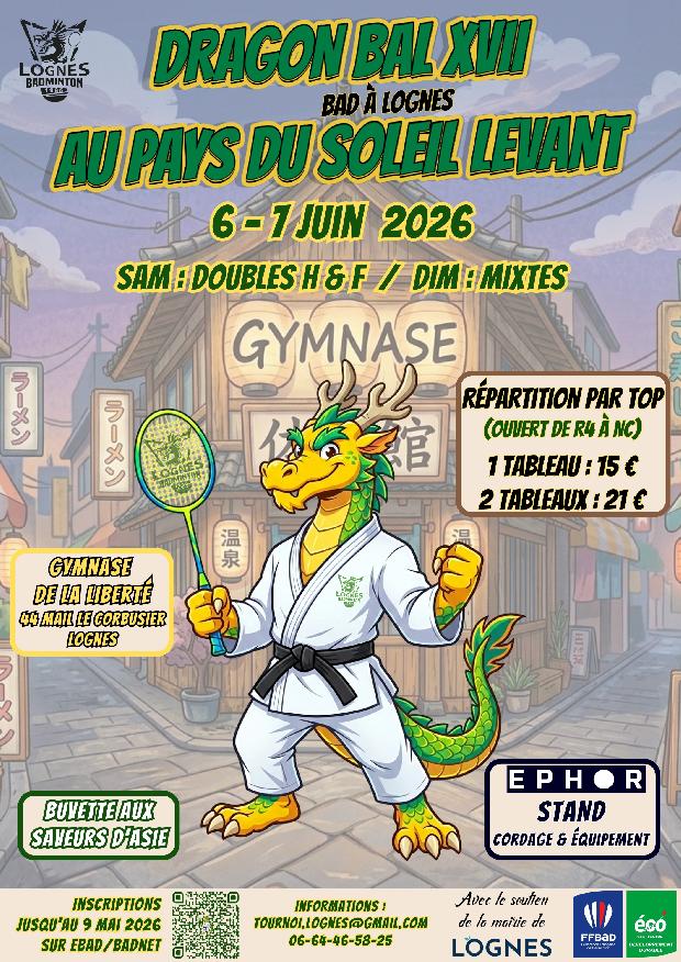 DRAGON BAL XVII - 17e EcoTournoi de Lognes